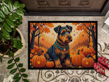 Load image into Gallery viewer, Airedale Terrier Fall Doormat - 24x36 Decorative Floor Mat – Indoor/Outdoor Rug with Artistic Flair