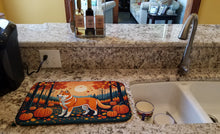 Load image into Gallery viewer, Akita Fall Dish Drying Mat