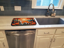 Load image into Gallery viewer, Akita Fall Dish Drying Mat
