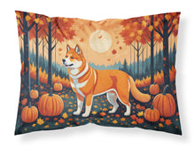 Load image into Gallery viewer, Akita Fall Fabric Standard Pillowcase – Artistic Decorative Front, White Back
