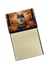 Load image into Gallery viewer, Akita Fall Sticky Note Holder- Refiilable Desk Accessory Note Pad