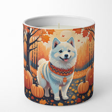 Load image into Gallery viewer, American Eskimo Fall Decorative Soy Candle