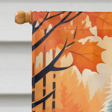 Load image into Gallery viewer, American Eskimo Fall House Flag
