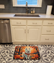 Load image into Gallery viewer, American Eskimo Fall Memory Foam Kitchen Mat