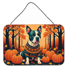 Load image into Gallery viewer, Pit Bull Terrier Fall Wall or Door Hanging Prints