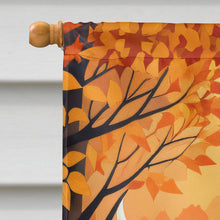 Load image into Gallery viewer, White Pit Bull Terrier Fall House Flag