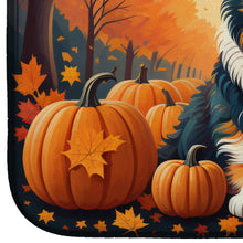 Load image into Gallery viewer, Australian Shepherd Terrier Fall Dish Drying Mat