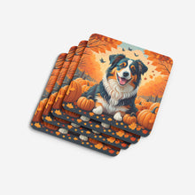 Load image into Gallery viewer, Australian Shepherd Terrier Fall Foam Coaster