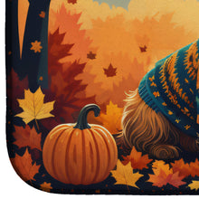 Load image into Gallery viewer, Australian Terrier Terrier Fall Dish Drying Mat