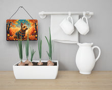 Load image into Gallery viewer, Australian Terrier Terrier Fall Wall or Door Hanging Prints