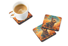 Load image into Gallery viewer, Australian Terrier Terrier Fall Foam Coaster