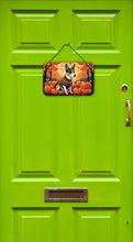 Load image into Gallery viewer, Basenji Fall Wall or Door Hanging Prints