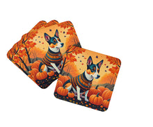 Load image into Gallery viewer, Basenji Fall Foam Coaster