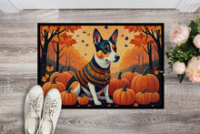 Load image into Gallery viewer, Basenji Fall Doormat -  18x27 Decorative Floor Mat – Indoor/Outdoor Rug