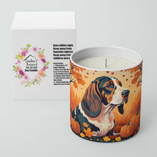 Load image into Gallery viewer, Basset Hound Fall Decorative Soy Candle