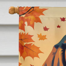 Load image into Gallery viewer, Basset Hound Fall House Flag