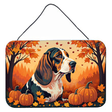 Load image into Gallery viewer, Basset Hound Fall Wall or Door Hanging Prints