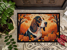 Load image into Gallery viewer, Basset Hound Fall Doormat - 24x36 Decorative Floor Mat – Indoor/Outdoor Rug with Artistic Flair