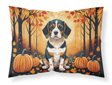 Load image into Gallery viewer, Beagle Fall Fabric Standard Pillowcase – Artistic Decorative Front, White Back