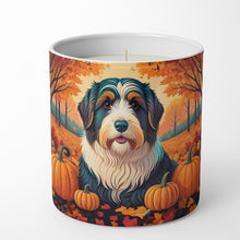 Load image into Gallery viewer, Bearded Collie Fall Decorative Soy Candle