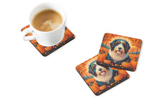 Load image into Gallery viewer, Bearded Collie Fall Foam Coaster