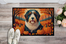 Load image into Gallery viewer, Bearded Collie Fall Doormat - 24x36 Decorative Floor Mat – Indoor/Outdoor Rug with Artistic Flair