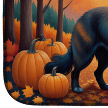 Load image into Gallery viewer, Belgian Sheepdog Fall Dish Drying Mat