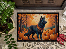 Load image into Gallery viewer, Belgian Sheepdog Fall Doormat - 24x36 Decorative Floor Mat – Indoor/Outdoor Rug with Artistic Flair