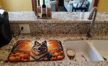 Load image into Gallery viewer, Belgian Tervuren Fall Dish Drying Mat