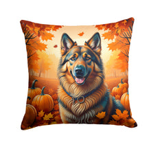 Load image into Gallery viewer, Belgian Tervuren Fall Throw Pillow - 14x14 Decorative Pillow – Art for Your Home &amp; Patio