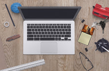 Load image into Gallery viewer, Belgian Tervuren Fall Sticky Note Holder- Refiilable Desk Accessory Note Pad