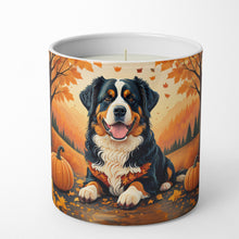 Load image into Gallery viewer, Bernese Mountain Dog Fall Decorative Soy Candle