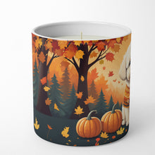 Load image into Gallery viewer, Bichon Frise Fall Decorative Soy Candle