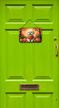 Load image into Gallery viewer, Bichon Frise Fall Wall or Door Hanging Prints
