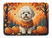 Load image into Gallery viewer, Bichon Frise Fall Memory Foam Kitchen Mat