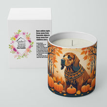 Load image into Gallery viewer, Bloodhound Fall Decorative Soy Candle