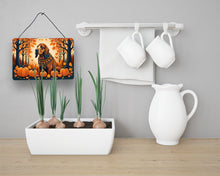 Load image into Gallery viewer, Bloodhound Fall Wall or Door Hanging Prints