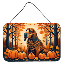 Load image into Gallery viewer, Bloodhound Fall Wall or Door Hanging Prints