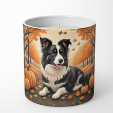 Load image into Gallery viewer, Border Collie Fall Decorative Soy Candle