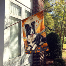 Load image into Gallery viewer, Border Collie Fall House Flag