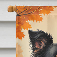 Load image into Gallery viewer, Border Collie Fall House Flag