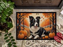 Load image into Gallery viewer, Border Collie Fall Doormat -  18x27 Decorative Floor Mat – Indoor/Outdoor Rug