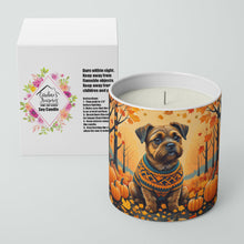 Load image into Gallery viewer, Border Terrier Fall Decorative Soy Candle