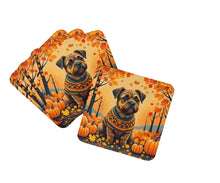 Load image into Gallery viewer, Border Terrier Fall Foam Coaster