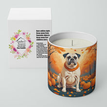 Load image into Gallery viewer, White Boxer Fall Decorative Soy Candle