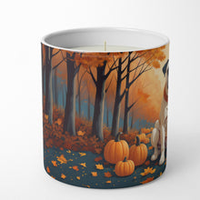 Load image into Gallery viewer, White Boxer Fall Decorative Soy Candle