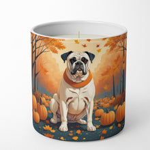 Load image into Gallery viewer, White Boxer Fall Decorative Soy Candle