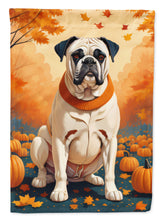 Load image into Gallery viewer, White Boxer Fall House Flag