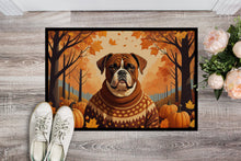 Load image into Gallery viewer, Boxer Fall Doormat - 24x36 Decorative Floor Mat – Indoor/Outdoor Rug with Artistic Flair