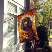 Load image into Gallery viewer, Boykin Spaniel Fall House Flag